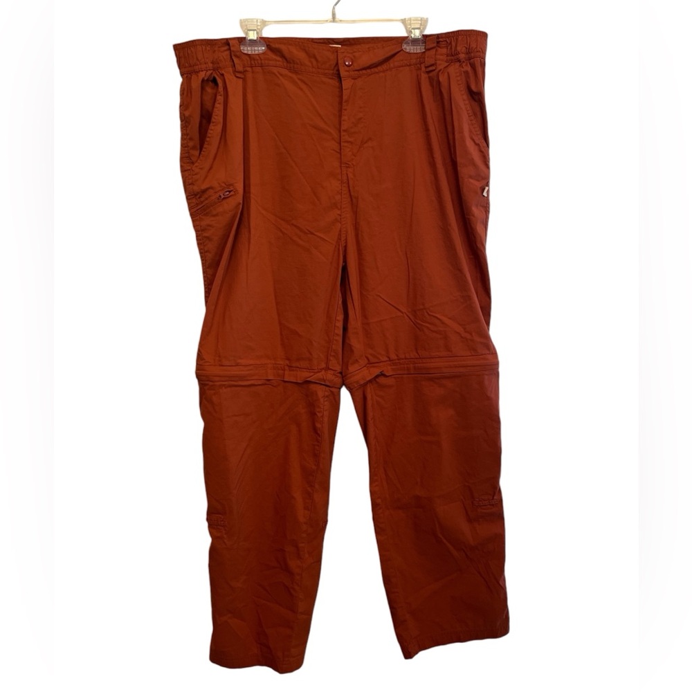 Dakota Grizzley Rust orange Convertible Pants Size XXL Active Outdoor